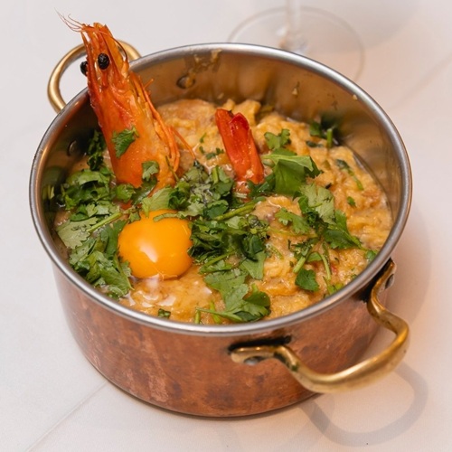 Meeresfrüchte-Açorda