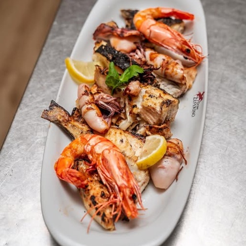 Fisch-Grillplatte (4 Personen)