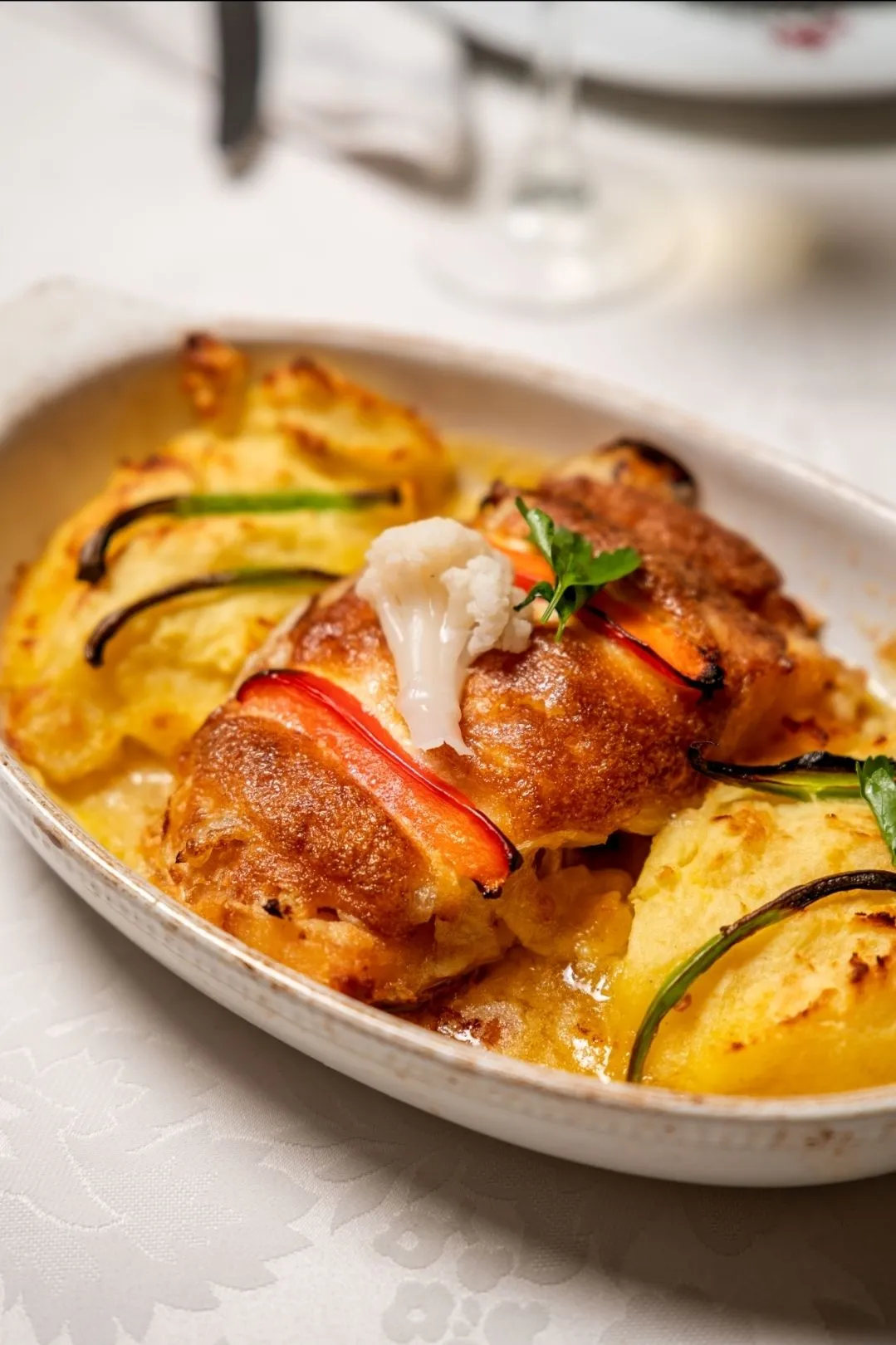Bacalhau à Dom Zeferino, prato de assinatura